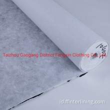 100% Polyester/Cotton Paperbordir Nonwoven Interlining